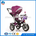 2015 Neues Artprodukt für Deluxe Baby Dreirad, Zwillings Dreirad, billiges Kindertrike Dreirad